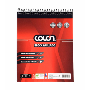 BLOCK COLON ESCOLAR ESPIRAL 7MM 80 HJS